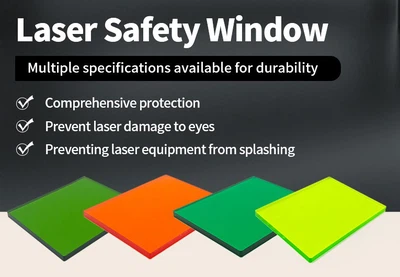 Laser safety window Laser safety window
